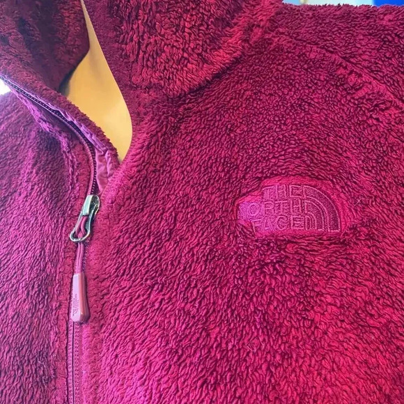 The North Face Full Zip Purple Fleece Cozy Jacket Women Size XS Pockets - Picture 5 of 9